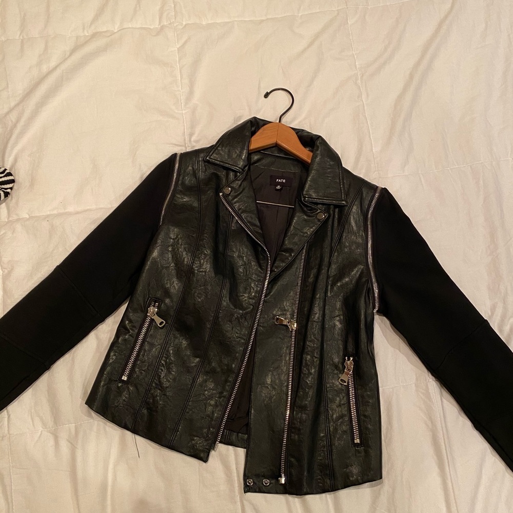 Fate leather jacket